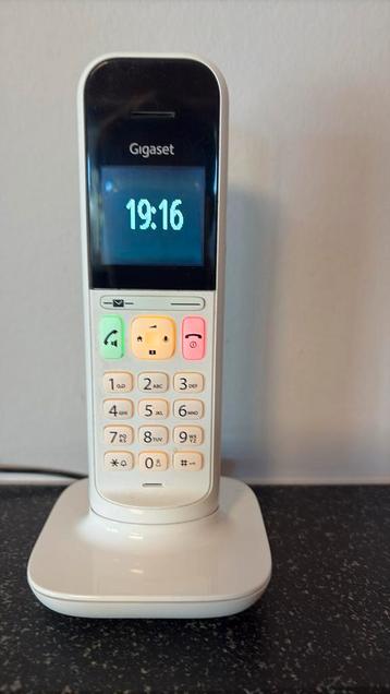 Gigaset draagbare telefoon wit beschikbaar voor biedingen
