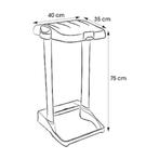 Vuilniszakhouder met geïntegreerd opbergvak | Nieuw, Huis en Inrichting, Woonaccessoires | Prullenbakken, Kunststof, -, Verzenden