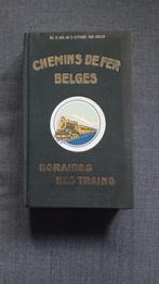 horaire des trains des chemins de fer belge, Collections, Trains & Trams, Comme neuf, Enlèvement ou Envoi