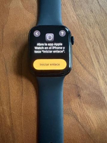 APPLE Iwatch series 9, GPS, midnight beschikbaar voor biedingen