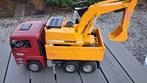 Bruder Kiepvrachtwagen met graafmachine, Kinderen en Baby's, Ophalen, Gebruikt