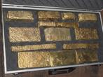 Koffer Vol Met Goud 14 Goudbaren Goudbaar Inclusief Koffer, Postzegels en Munten, Edelmetalen en Baren, Ophalen of Verzenden, Goud