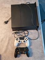 PS4 + 2 Controllers te koop, Consoles de jeu & Jeux vidéo, Comme neuf, Original, Enlèvement, Avec 2 manettes