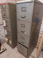 Metalen archiefkast met schuiven / ladekast, Ophalen, Gebruikt