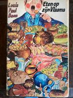 Eten op zijn Vlaams bundeling van cursiefjes Louis Paul Boon, Ophalen of Verzenden, Gelezen, Louis Paul Boon