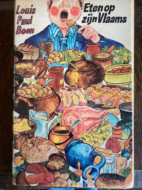 Eten op zijn Vlaams bundeling van cursiefjes Louis Paul Boon, Boeken, Overige Boeken, Gelezen, Ophalen of Verzenden