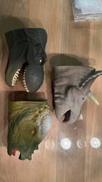 Dinosaurus handpoppen, Hobby en Vrije tijd, Kostuums, Theaterbenodigdheden en LARP, Ophalen, Zo goed als nieuw