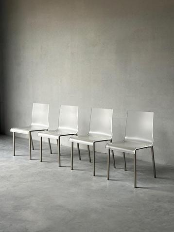 Set of 4 vintage transparant stoelen beschikbaar voor biedingen