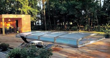 Livraison pose abri piscine Belgique devis gratuit