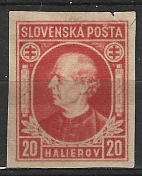 Slowakije 1939 - Yvert 24 - Andrej Hlinka (ZG), Timbres & Monnaies, Timbres | Europe | Autre, Non oblitéré, Envoi