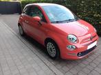 Fiat 500, Euro 6, Leder en Stof, Handgeschakeld, Grijs