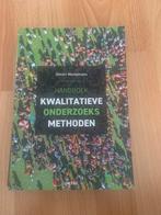 Handboek kwalitatieve onderzoeksmethoden, Boeken, Wetenschap, Ophalen of Verzenden, Dimitri Mortelmans