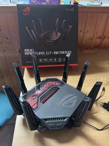 ASUS ROG Rapture GT-BE19000 Routeur sans fil Wi-Fi 7 beschikbaar voor biedingen