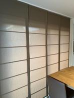 Japanse panelen, Huis en Inrichting, Stoffering | Gordijnen en Lamellen, 200 cm of meer, Gebruikt, Bruin, 200 cm of meer