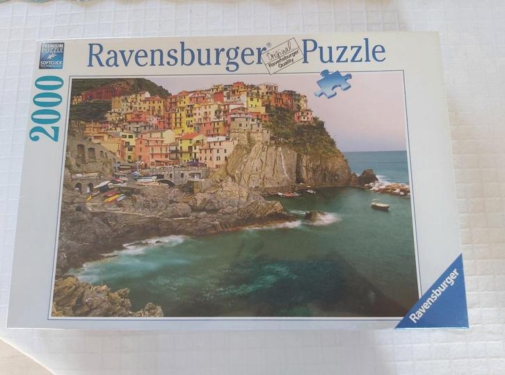 Ravensburger puzzel: Cinque Terre, Italië - 2000 stukjes, Hobby en Vrije tijd, Denksport en Puzzels, Nieuw, Legpuzzel, Meer dan 1500 stukjes