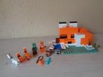 LEGO Minecraft De Vossenhut - 21178, Ophalen of Verzenden, Gebruikt, Complete set, Lego