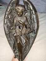 Rare Bénitier Bronze XIXe - D’après H.E. DUMAIGE - 29cm, Antiquités & Art, Antiquités | Porcelaine, Enlèvement ou Envoi