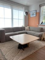 IN PRIJS VERLAAGD Travertin vintage tafel salon, Enlèvement, Comme neuf