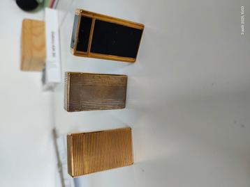 3 briquets dupont, Enlèvement ou Envoi, Utilisé, Briquet