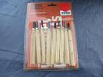 9x Houtbewerkingset - Houtbewerking - gutsenset - gutsset, Hobby en Vrije tijd, Ophalen of Verzenden, Zo goed als nieuw, Gereedschap of Accessoires