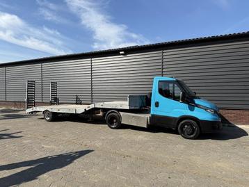 Veldhuizen P37-1 1 assige BE opleggen / dieplader beschikbaar voor biedingen