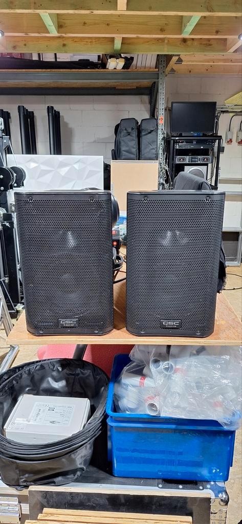 2x qsc k8, TV, Hi-fi & Vidéo, Enceintes, Enlèvement