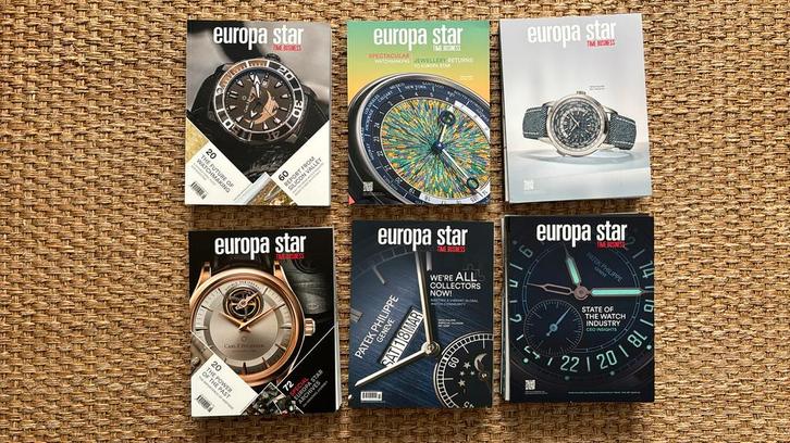 34 Magazines Europa Star, Boeken, Catalogussen en Folders, Zo goed als nieuw, Folder, Ophalen of Verzenden