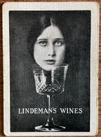 Speelkaart LINDEMAN’S WINES, Verzamelen, Ophalen of Verzenden, Zo goed als nieuw, Speelkaart(en)