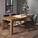 Table en teck massif, Maison & Meubles, Tables | Tables à manger, 150 à 200 cm, Cinq personnes ou plus, Enlèvement, 50 à 100 cm