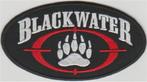 Blackwater stoffen opstrijk patch embleem, Verzamelen, Kleding en Patronen, Nieuw, Verzenden