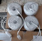 4 RJ45-kabels voor camera's en netwerken nieuw
lengte: 12 m, Ophalen, Nieuw