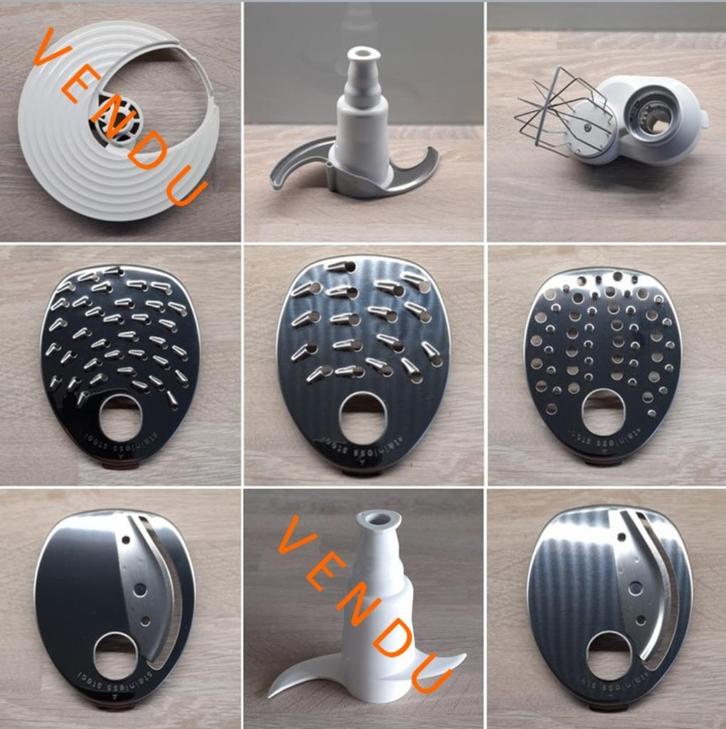 ELEMENTS POUR ROBOT DE CUISINE CUCINA HR7745-80 PHILIPS, Elektronische apparatuur, Keukenmixers, Ophalen of Verzenden