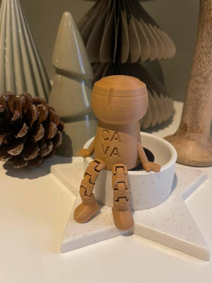 Cava buddy :-), Antiek en Kunst, Kunst | Designobjecten, Ophalen of Verzenden