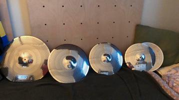 Set cymbales silencieuses beschikbaar voor biedingen