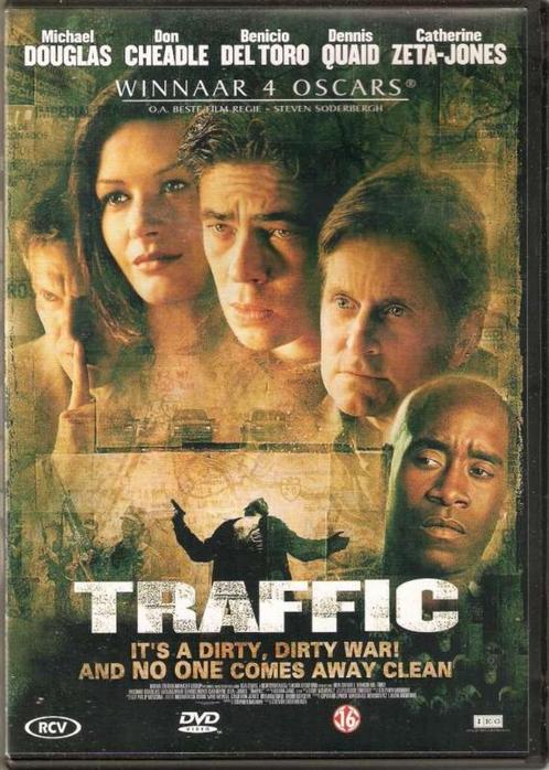DVD Traffic - 4 Oscars - It's a dirty war!, Cd's en Dvd's, Dvd's | Thrillers en Misdaad, Zo goed als nieuw, Detective en Krimi