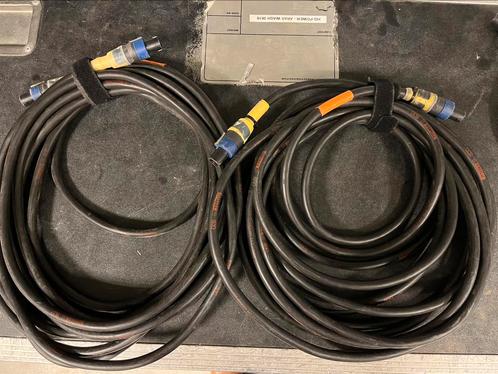 Speakon kabels Tasker - Titanex Neutrik 4x2,5  - NL4FX, Musique & Instruments, Câbles & Prises, Utilisé, Haut-parleur ou Amplificateur