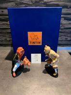 Moulinsart Tintin Kuifje ontmoet Abdallah, Collections, Personnages de BD, Tintin, Statue ou Figurine, Envoi, Neuf