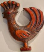 Coq en céramique poterie vintage 1960 J. LEVEQUE Bretagne, Antiquités & Art, Enlèvement ou Envoi