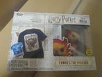 funko pop! harry potter fawkes the phoenix en t-shirt maat m, Collections, Harry Potter, Enlèvement ou Envoi, Neuf