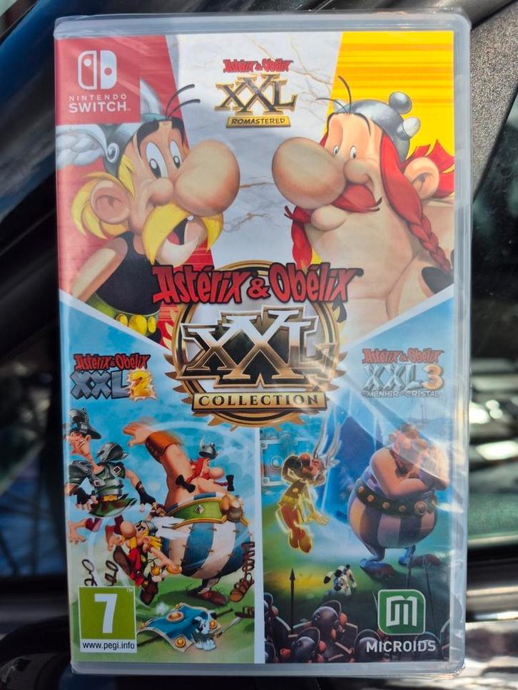 Asterix & Obelix XXL 3-games geïntegreerd nieuw, Games en Spelcomputers, Games | Nintendo Switch, Nieuw, Ophalen of Verzenden