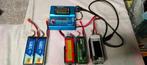 5 Lipo accus met lader te koop, Ophalen, Gebruikt