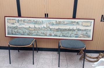 kleurendruk ANTVERPIA 1610 De Rede van ANTWERPEN gravure beschikbaar voor biedingen