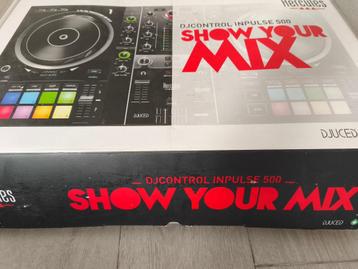 Table de mixage  DJ control inpulse 500, Enlèvement, Comme neuf, Entrée micro