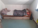 Bed met lade en matrassen, Ophalen, Zo goed als nieuw