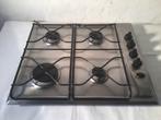 Inbouwgaskookplaat met elektrische ontsteking, Elektronische apparatuur, Kookplaten, Ophalen, 4 kookzones, Zo goed als nieuw, Inbouw