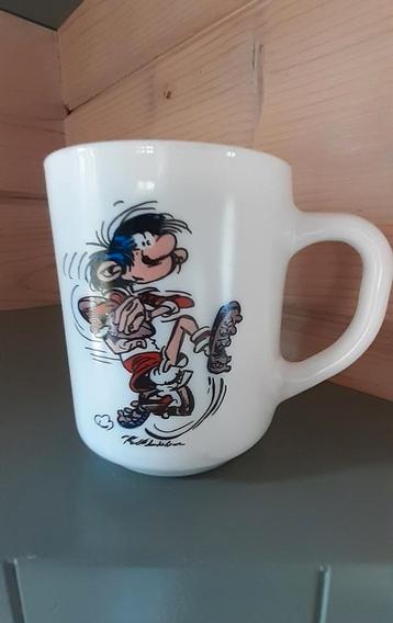 Mug de sac Guust Flater en arcopal 1984, Enlèvement ou Envoi, Comme neuf