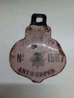 Fietsplaat Antwerpen 1902 met STER Arbeidersfiets, Verzamelen, Overige Verzamelen, Ophalen of Verzenden, Gebruikt