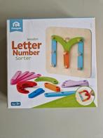 educatieve houten puzzels letters leren, Ophalen, Zo goed als nieuw