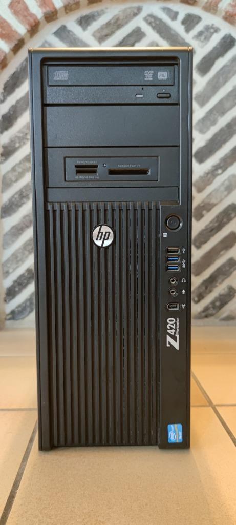 Workstation HP Z420 Xeon E5-1620 V2@3.7GHz 32Gb RAM, SSD+HDD, Informatique & Logiciels, Ordinateurs Vintage, Enlèvement
