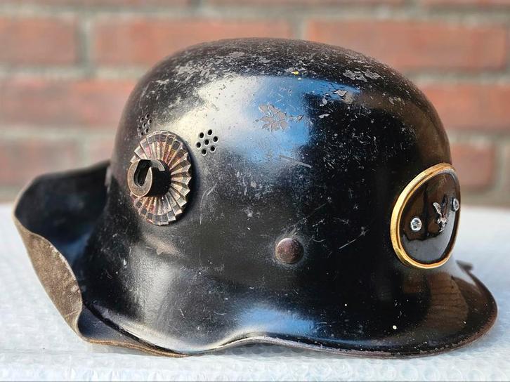 Casque de sapeurs-pompiers du Danemark, casque pompier, Collections, Objets militaires | Général, Enlèvement ou Envoi